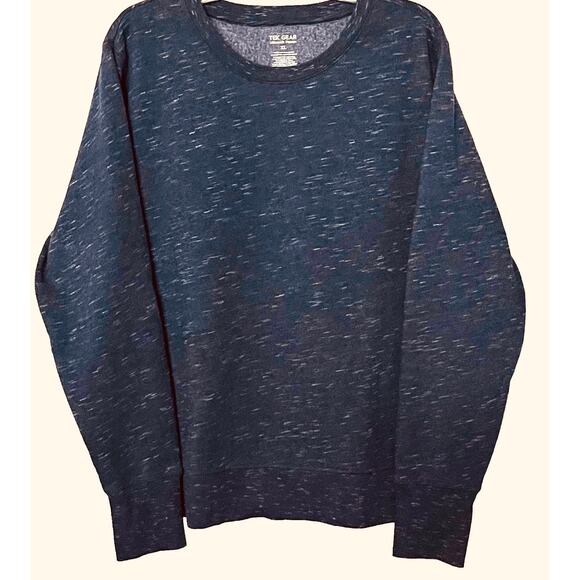 TEK GEAR ULTRASOFT FLEECE LONG SLEEVE PULL-OVER SWEATSHIRT, WOMENS, XL, BLUE - Picture 1 of 11